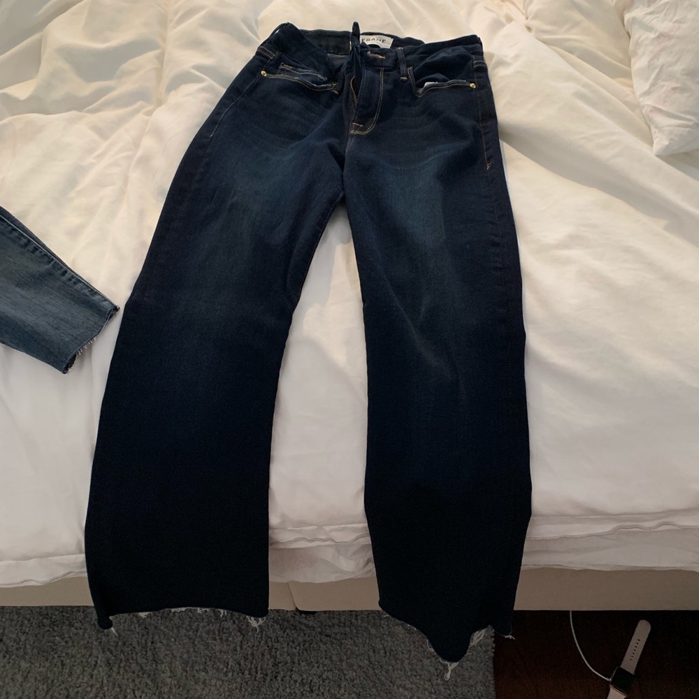 Size 25 frame flare jeans